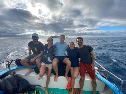 Her Shark Story crew and main characters