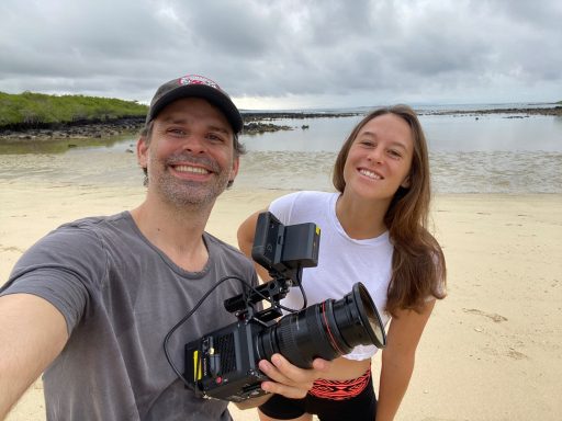 Director Ignacio Walker and Sofia Green