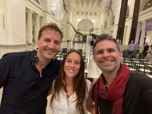 Co-producer Barny Revill, Sofia Green and director Ignacio Walker